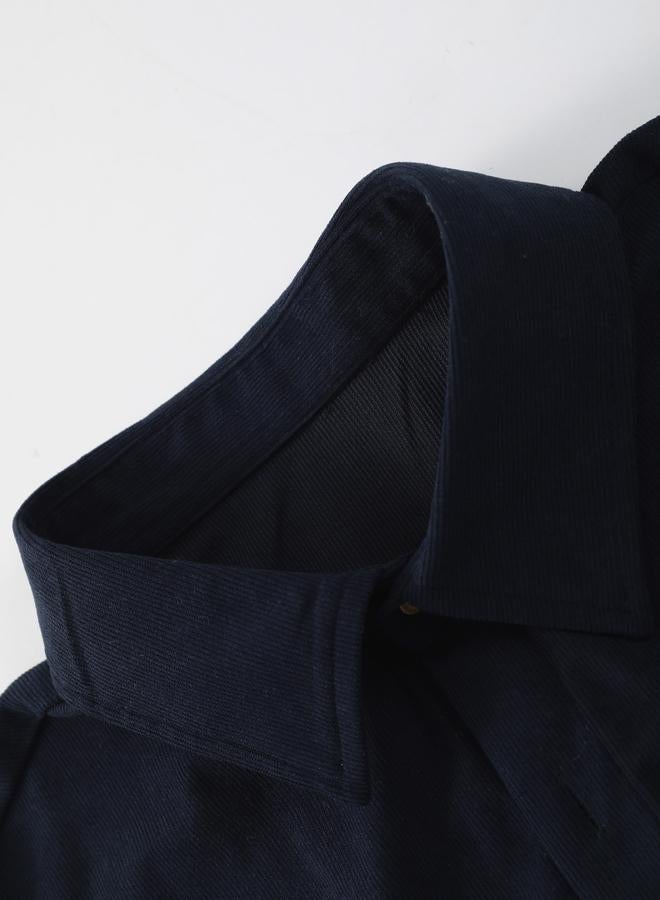 Take Two Men Navy Blue Relaxed Shirt and Trousers Co-Ords - Image 4